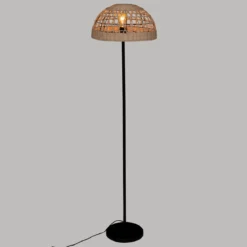 Lampa podłogowa RORY z plecionym abażurem, Ø 40 x 150,5 cm