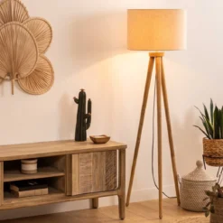 Lampa podłogowa trójnóg Olga, wys. 150 cm