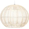 Lampa rattanowa nad stół KITA, Ø 38 cm