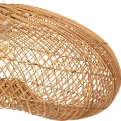 Lampa rattanowa, sufitowa, Ø 68 cm