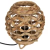 Lampa SAND, wys. 20 cm, naturalny hiacynt wodny