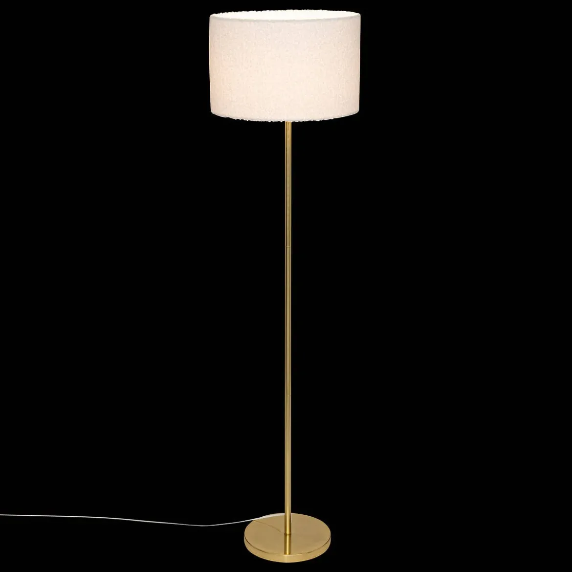 Lampa stojąca z abażurem TINA, 150 cm