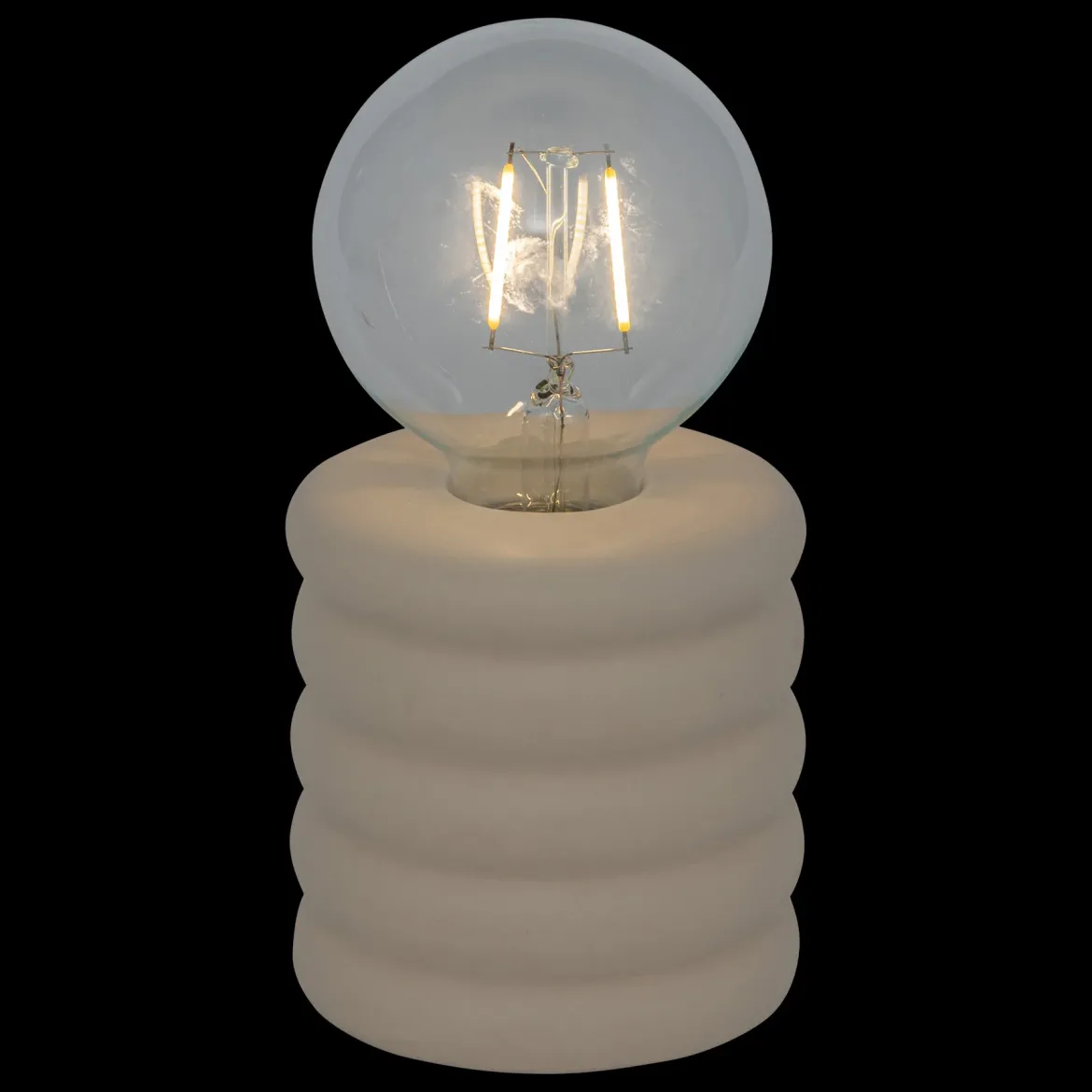 Lampa stołowa żarówka PERRY, Ø 9 cm