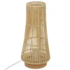 Lampa stołowa bambusowa MAHE, 38 cm