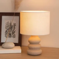 Lampa stołowa ceramiczna, Ø 24 x 35 cm