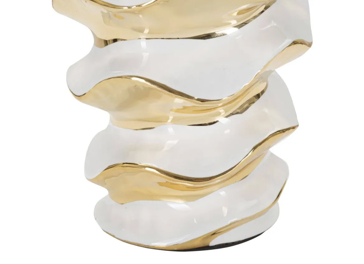 Lampa stołowa, ceramiczna, 33 x 53 cm