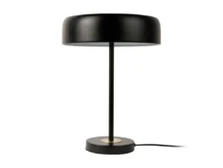 Lampa stołowa DISC czarna, Ø 30 cm