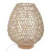 Lampa stołowa ETEL z ażurowym kloszem, 35,5 cm