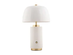 Lampa stołowa grzybek FREYA, bezprzewodowa, Ø 18 cm