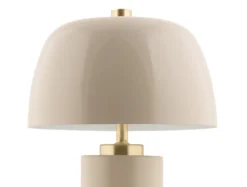 Lampa stołowa grzybek FREYA, bezprzewodowa, Ø 18 cm