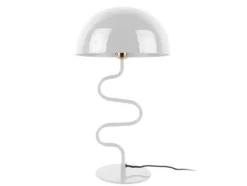 Lampa stołowa grzybek TWIST, metalowa, wys. 54 cm
