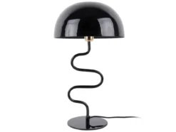Lampa stołowa grzybek TWIST, metalowa, wys. 54 cm