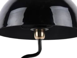 Lampa stołowa grzybek TWIST, metalowa, wys. 54 cm