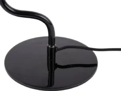 Lampa stołowa grzybek TWIST, metalowa, wys. 54 cm