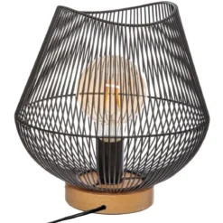 Lampa stołowa JENA w stylu loft, 28 cm