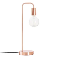 Lampa stołowa KELI, metalowa, 46 cm
