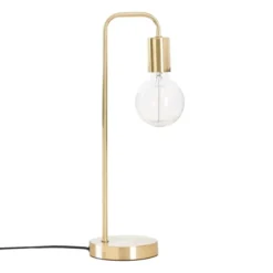 Lampa stołowa KELI, metalowa, 46 cm