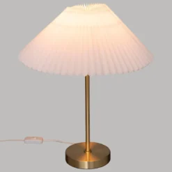 Lampa stołowa origami JILING plisowany klosz, Ø 37 cm