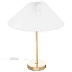 Lampa stołowa origami JILING plisowany klosz, Ø 37 cm