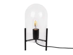 Lampa stołowa szklany klosz BELL, Ø 16 cm