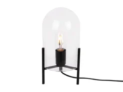 Lampa stołowa szklany klosz BELL, Ø 16 cm