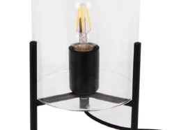 Lampa stołowa szklany klosz BELL, Ø 16 cm