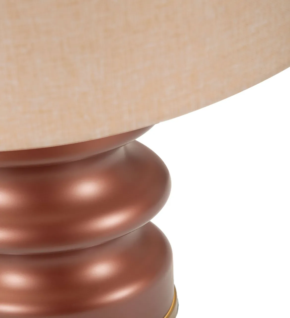 Lampa stołowa z abażurem, Ø 36 cm