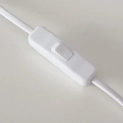 Lampa stołowa z bambusową bazą BENITO, 57 cm
