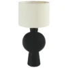 Lampa stołowa z ceramiczną podstawą YULIA, wys. 59 cm