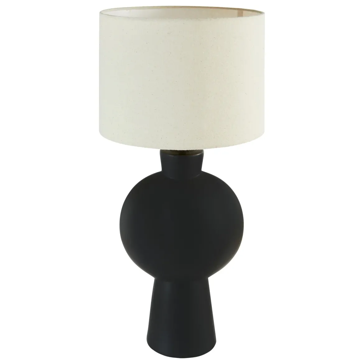 Lampa stołowa z ceramiczną podstawą YULIA, wys. 59 cm