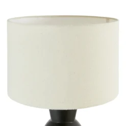 Lampa stołowa z ceramiczną podstawą YULIA, wys. 59 cm