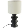 Lampa stołowa z ceramiczną podstawą YULIA, wys. 40 cm