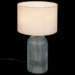 Lampa stołowa ze szklaną bazą MATI, wys. 42 cm