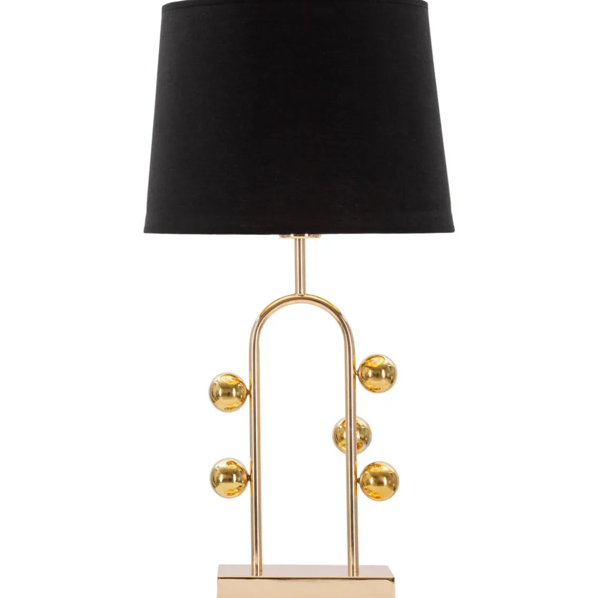 Lampa stołowa ze złotymi kulkami BUBBLE