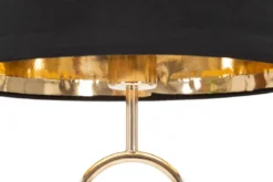 Lampa stołowa ze złotymi kulkami BUBBLE