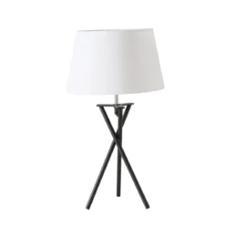 Lampa stołowa z metalową podstawą NOVO, wys. 48 cm