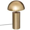 Lampa stołowa złota CHAMPI, grzybek, wys. 50 cm