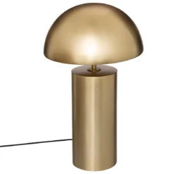 Lampa stołowa złota CHAMPI, grzybek, wys. 50 cm