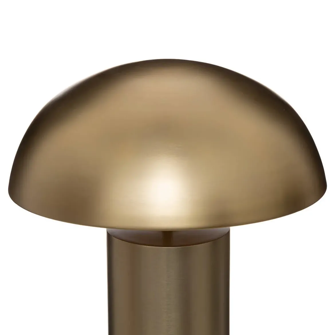 Lampa stołowa złota CHAMPI, grzybek, wys. 50 cm