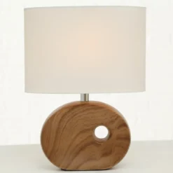 Lampa stołowa z porcelanową bazą OAKVILLE, 30 cm