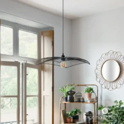 Lampa sufitowa CUZCO, metalowa, 58 cm
