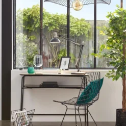 Lampa sufitowa CUZCO, metalowa, 58 cm