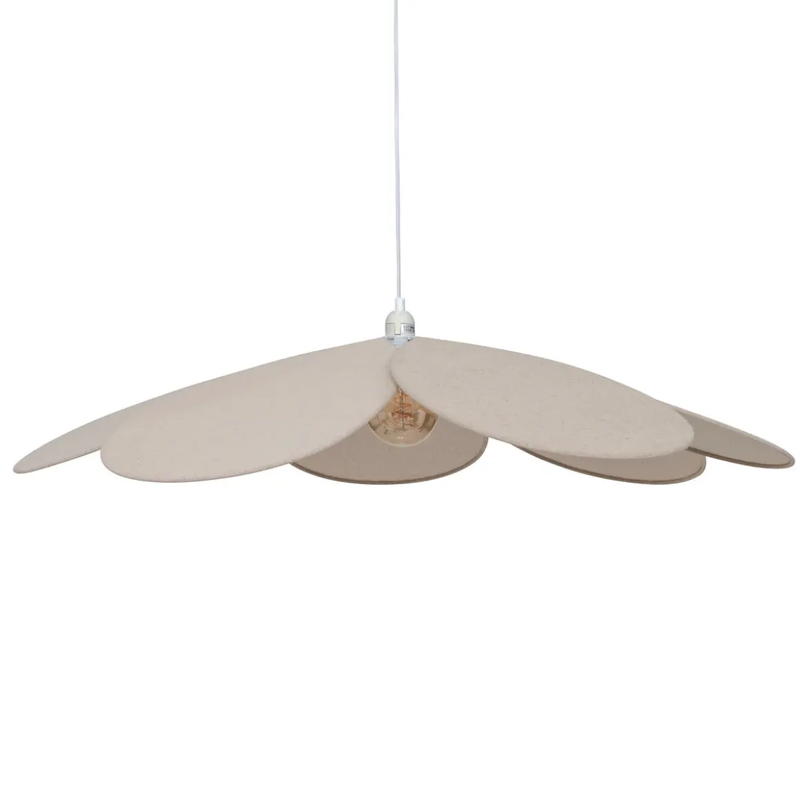 Lampa sufitowa do salonu kwiatek PETALS, Ø 100 cm