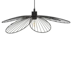 Lampa sufitowa do salonu metalowy kwiatek FLOWER, Ø 57 cm