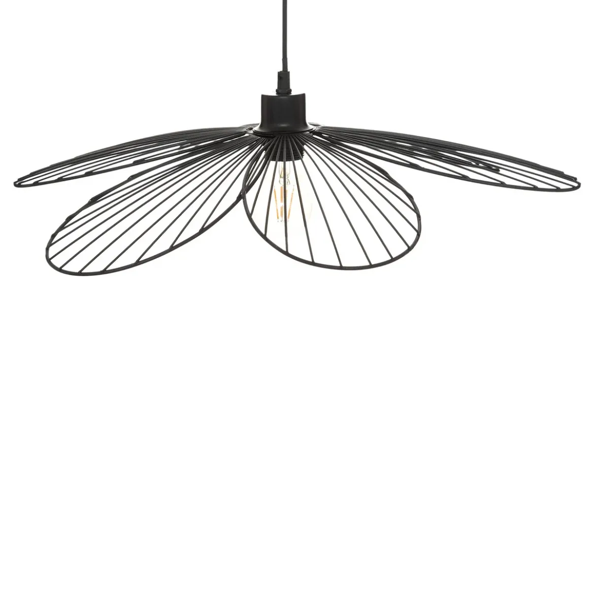 Lampa sufitowa do salonu metalowy kwiatek FLOWER, Ø 57 cm