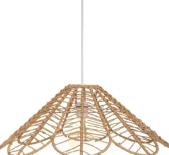 Lampa sufitowa FOLK, metalowa, Ø 58 cm