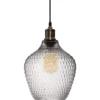 Lampa sufitowa szklana OMAHA, 25 cm