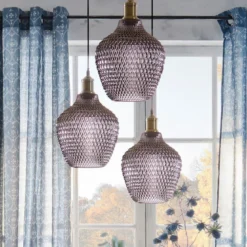 Lampa sufitowa szklana OMAHA, 25 cm