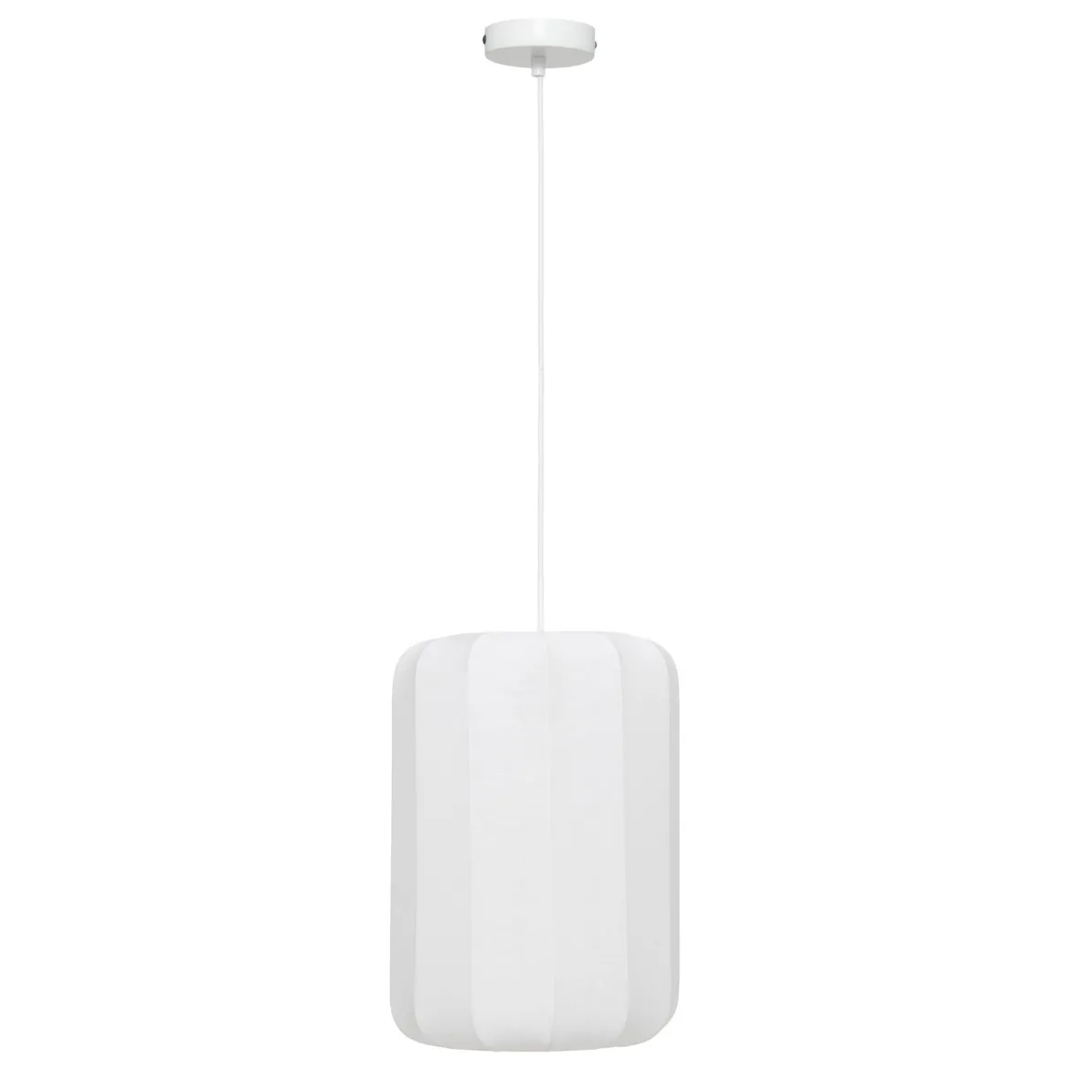 Lampa sufitowa TOBIE z bawełnianym kloszem, Ø 25 cm