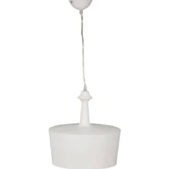 Lampa sufitowa, wisząca, biała, Ø 31 cm